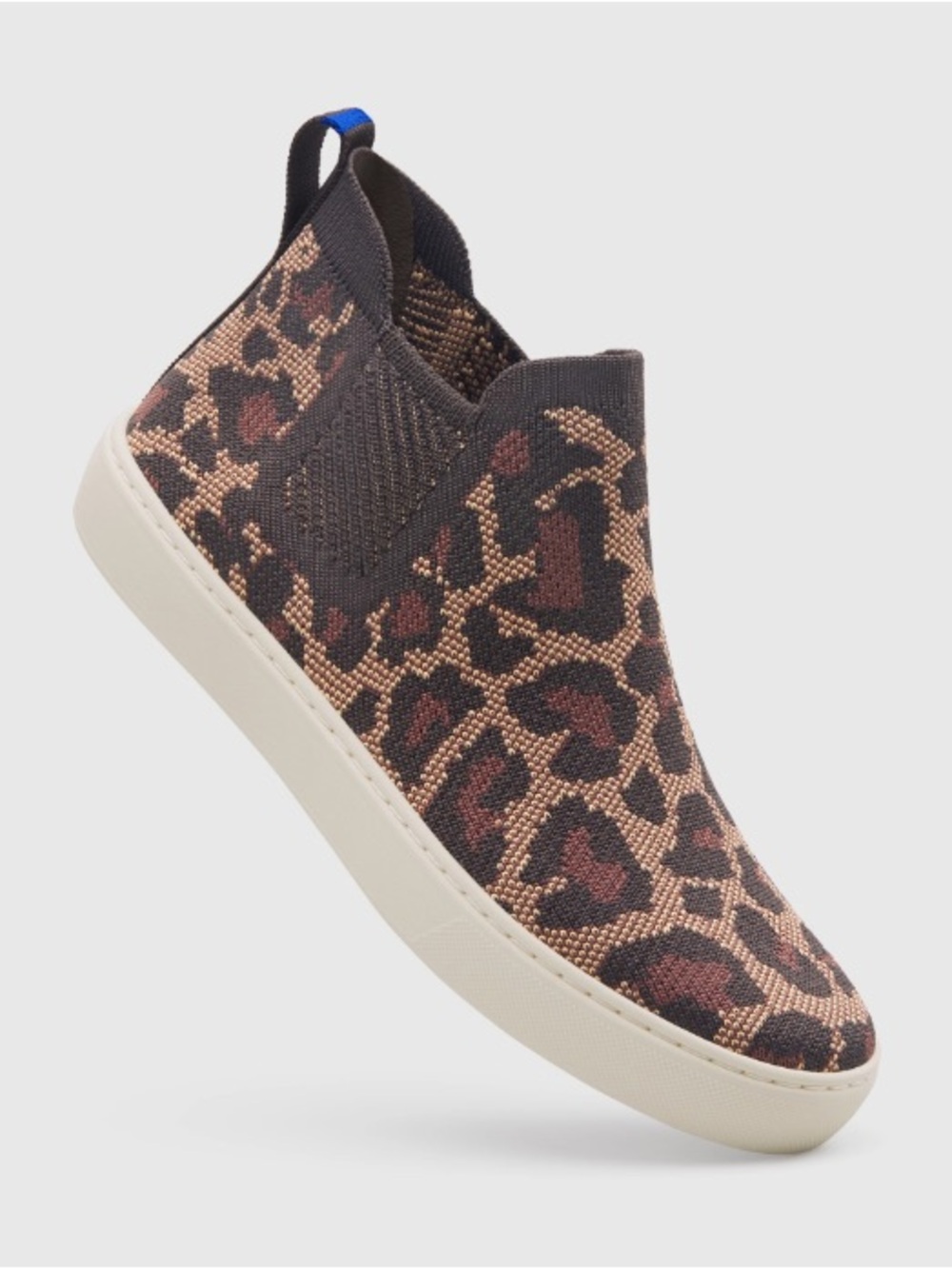 Rothy’s Women’s Chelsea Boot Slip On Leopard Wildcat Size 9.5